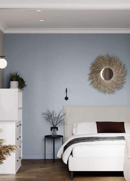 Помилки розстановки меблів Неправильне розміщення меблів: диван перегороджує прохід, заважаючи вільному пересуванню в кімнаті.