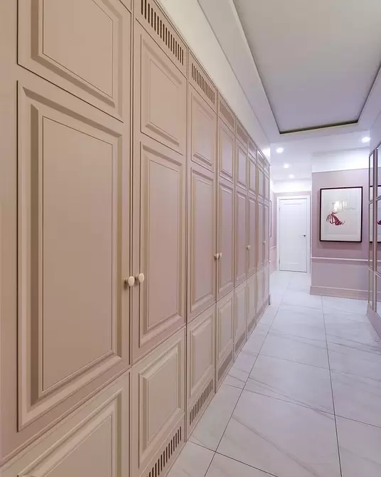 Організація простору шафи Внутрішнє наповнення шафи: штанги для одягу, висувні ящики, полиці для взуття.