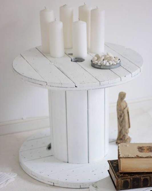 Переробка в стилі Журнальний столик з будівельної котушки: саморобні меблі з перероблених матеріалів 2026.