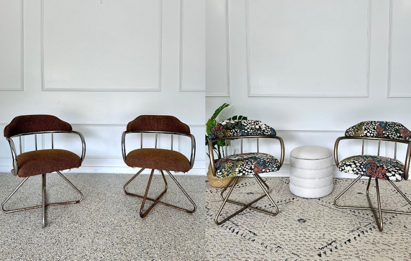 Вінтажний стілець своїми руками Реставрація стільців 2026: вінтажний стілець після оновлення меблів своїми руками.