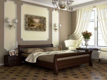 Альтернативний вигляд Дерев'яне ліжко Діана