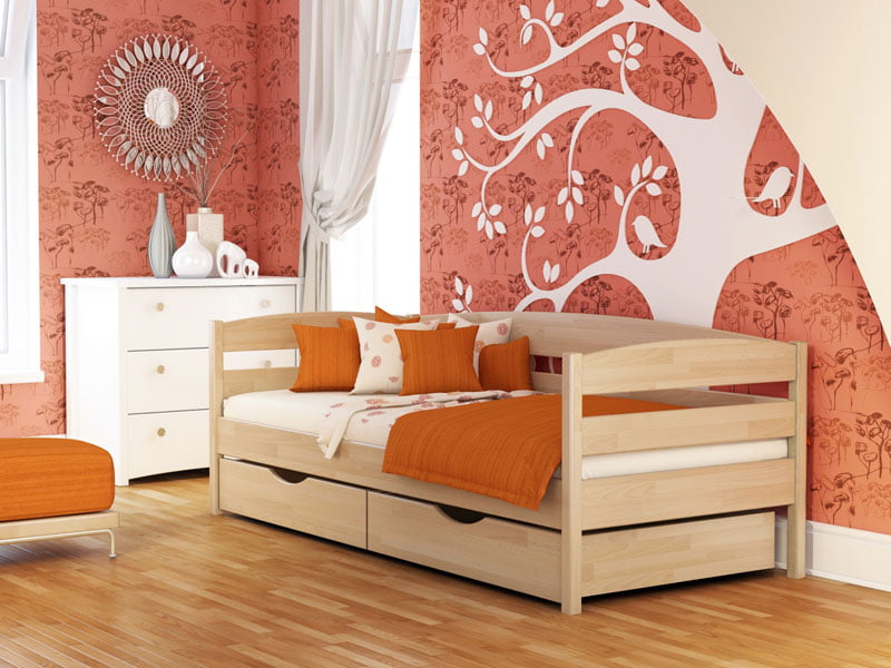 Дерев'яне ліжко нота плюс 7 | фабрика естелла Дерев'яне ліжко нота плюс - зображення 7