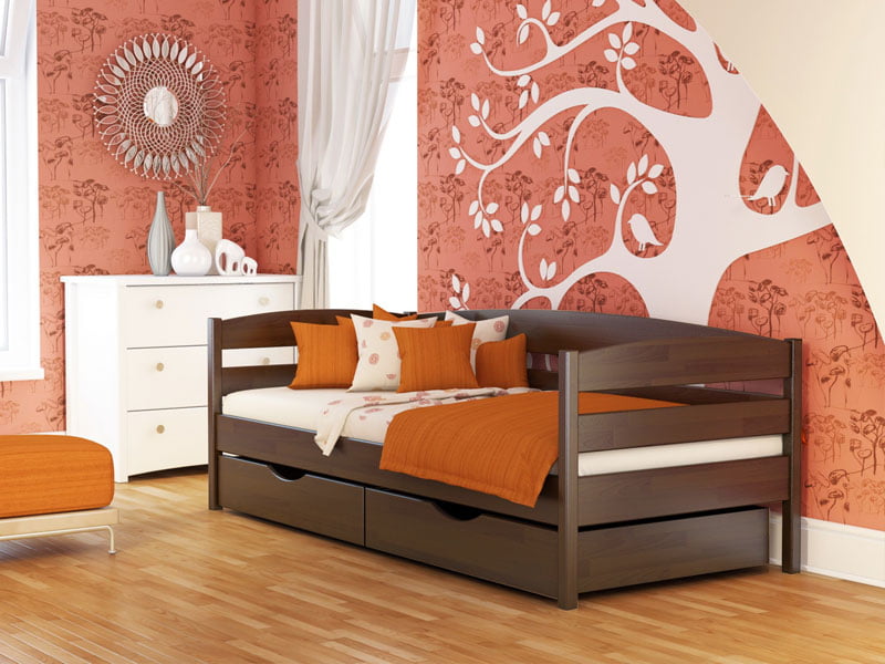 Дерев'яне ліжко нота плюс 9 | фабрика естелла Дерев'яне ліжко нота плюс - зображення 9