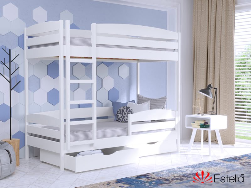 Двоярусне ліжко дует плюс 1 | фабрика естелла Двоярусне ліжко дует плюс