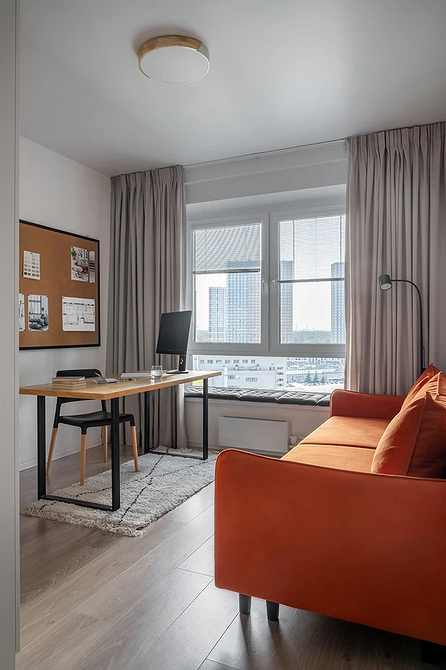 Розумна розстановка меблів Розстановка меблів у кімнаті: багатофункціональні меблі для візуального збільшення простору.