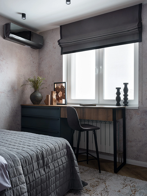 Скляні меблі: легкість Варіант інтер'єру з використанням скляних меблів, щоб візуально полегшити простір у кімнаті.