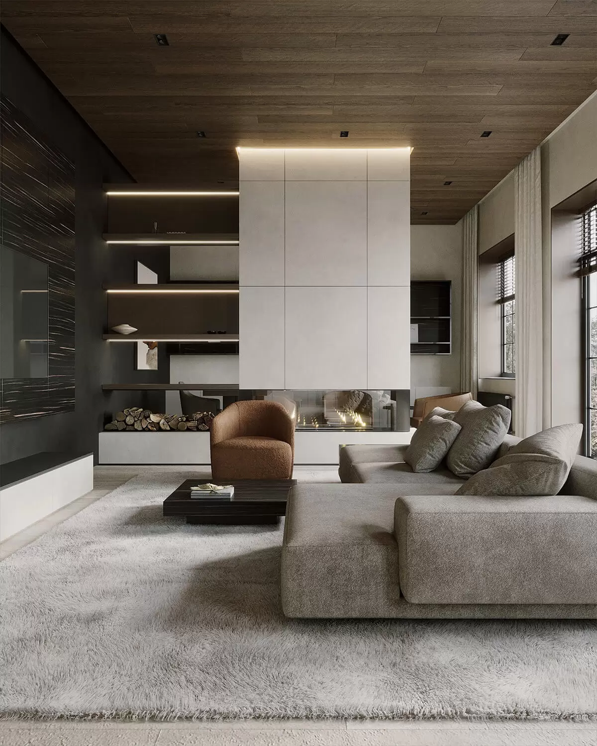 Дерево в спальні Дерев'яна шафа та підлога в спальні: вдале поєднання кольорів дерева 2026.