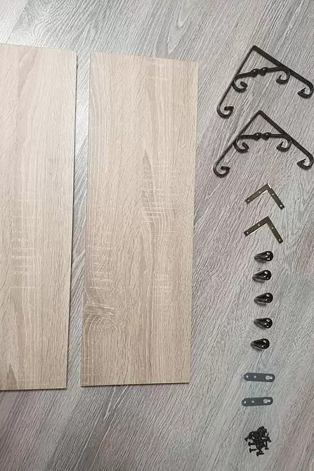 Вішалка своїми руками Настінна вішалка з дерева, зроблена своїми руками, з металевими гачками