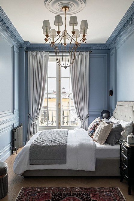 Скандинавський стиль Скандинавське ліжко з дерев'яним каркасом та текстильним узголів'ям, стиль 2026.