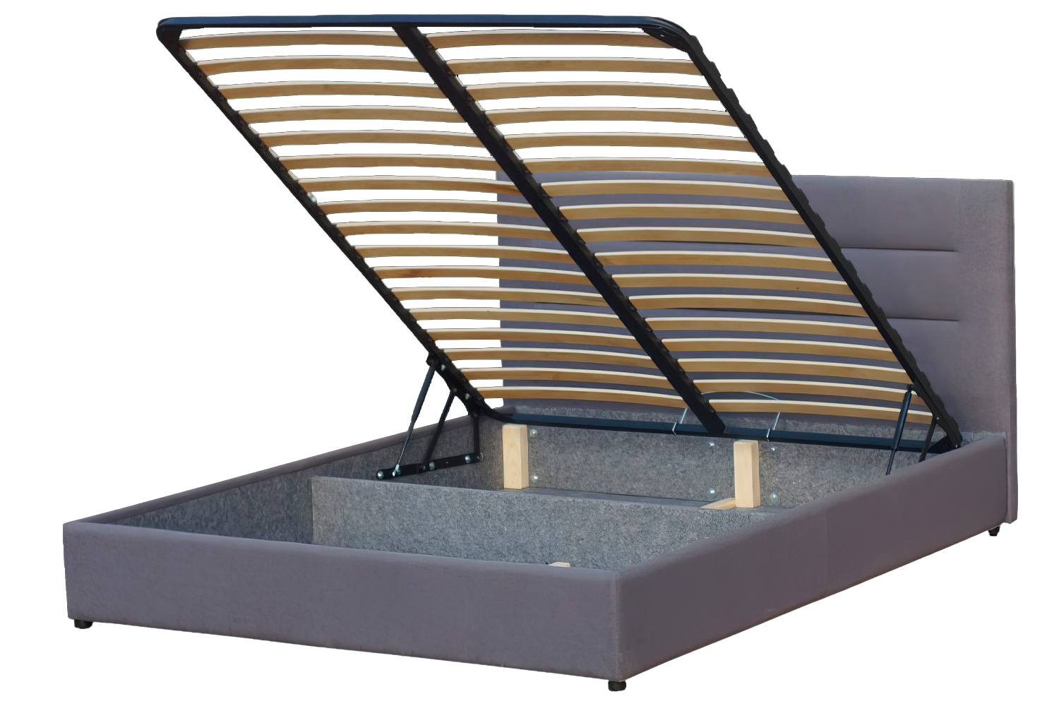 Ліжко горизонт new 160x200 з ортопедичною основою 2 | фабрика естелла Ліжко горизонт new 160x200 з ортопедичною основою - зображення 2