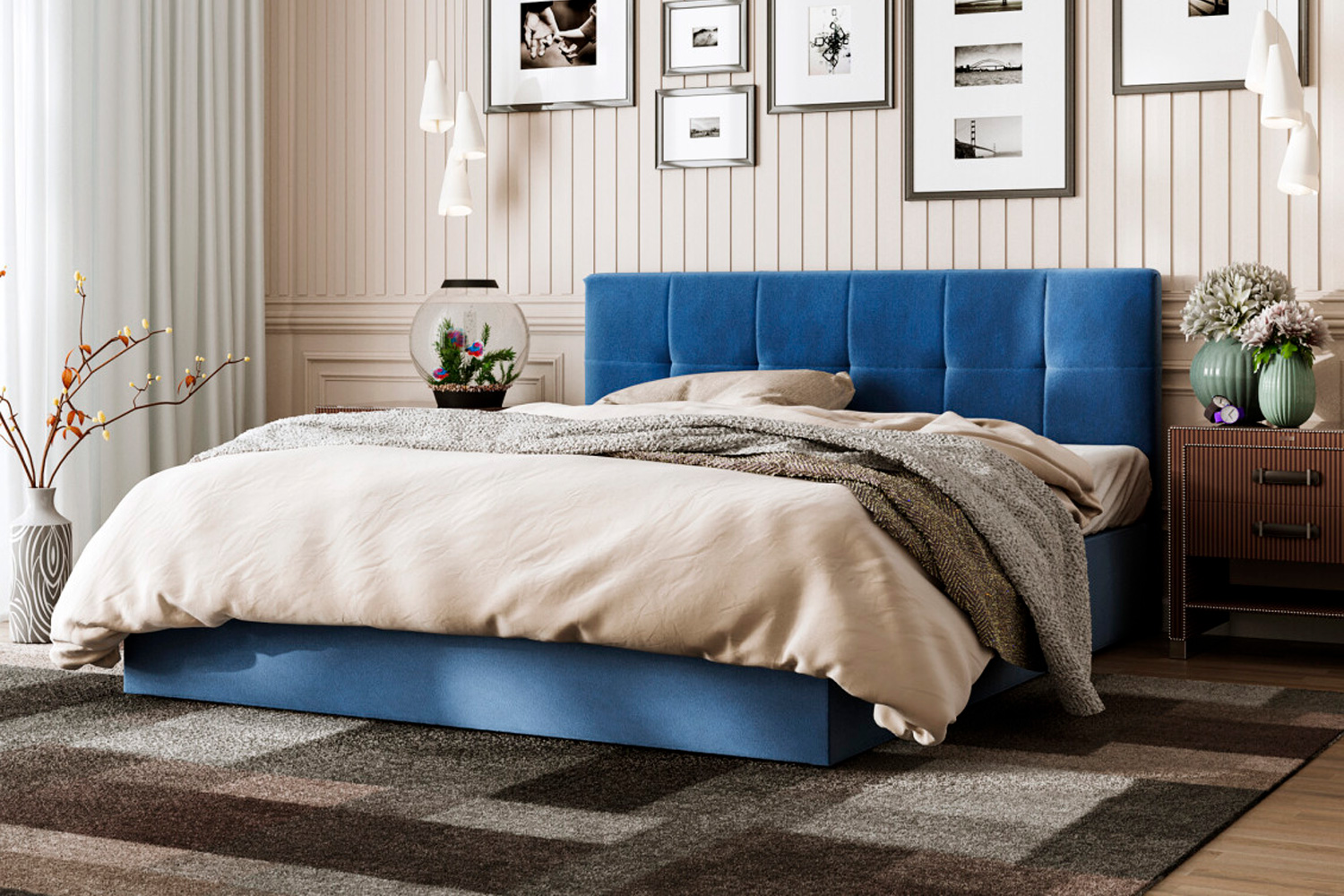 Ліжко грінвіч 160x200 з матрацом 6 | фабрика естелла Ліжко грінвіч 160x200 з матрацом - зображення 6