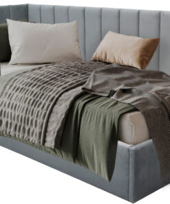 Ліжко Перлина NEW 90x200 з матрацом + бортик