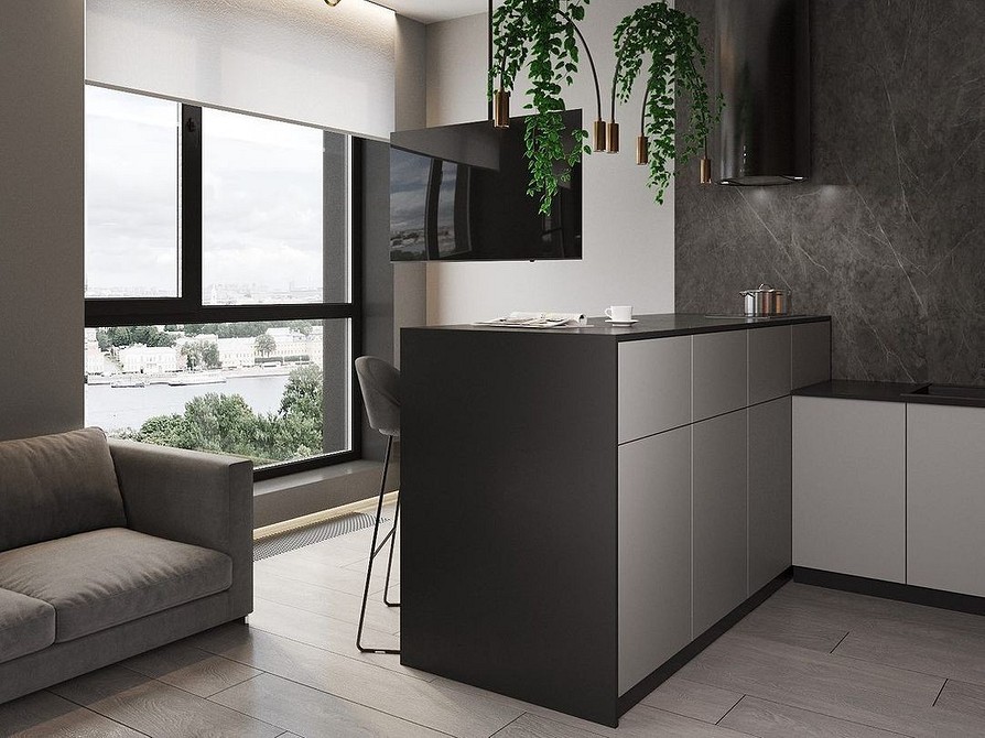 Кухня з баром: острів Кухня з островом та барною стійкою: зручне місце для сніданків та вечірніх посиденьок 2026