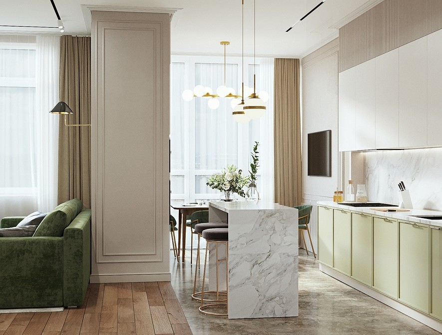 Поради з облаштування Кухня з островом: практичні поради щодо облаштування та дизайну у 2026