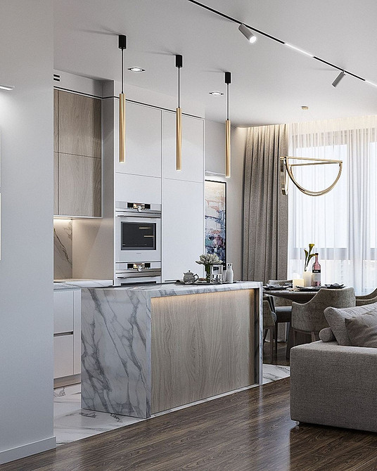 Ергономічна кухня 2026 Сучасний дизайн кухні з островом: ергономічні рішення та стиль 2026