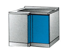 Оптимізація кухонного простору Ергономічна кухонна фурнітура 2026: легкий доступ до вмісту шаф та оптимізація зберігання.