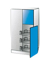 Системи зберігання Системи зберігання для кухні: різноманітність кухонних механізмів