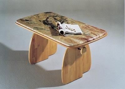 Розкладний стіл-трансформер Обідній стіл-трансформер з мдф для маленької квартири в розкладеному стані.