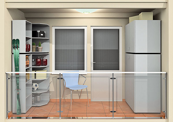 Елегантна плетінка Елегантні плетені меблі для балкону 2026 в світлих тонах з видом на місто.