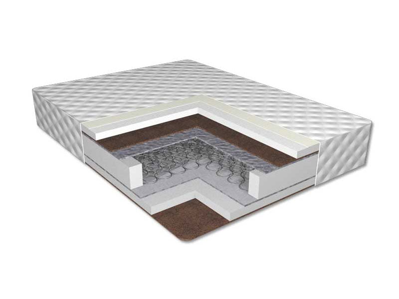 Матрац прем'єр кокос 2 1 | фабрика естелла Матрац прем'єр кокос 2