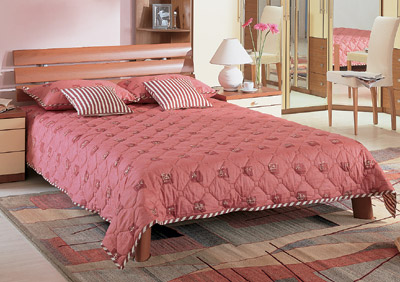 Елегантність шовкового покривала Шовкове покривало на ліжко 2026 додає елегантності та вишуканості інтер'єру спальні