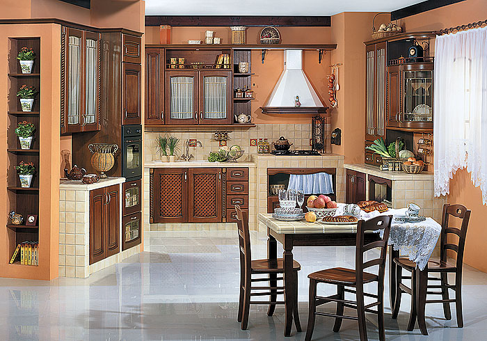 Компактне рішення Інтер'єр маленької кухні з компактною посудомийною машиною для оптимального використання простору.