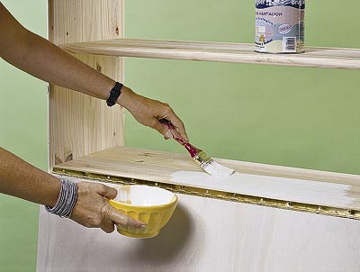 Стелаж + стіл Функціональний стелаж з письмовим столом, книжкова шафа для малогабаритних квартир, практичне рішення.