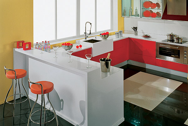 Простір для натхнення Кухня 2026 з акцентом на ергономіці: ідеальний простір для приготування їжі та відпочинку.