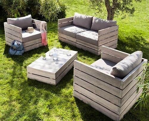 Затишок з піддонів Садові меблі з піддонів своїми руками: затишний куточок для відпочинку на природі.