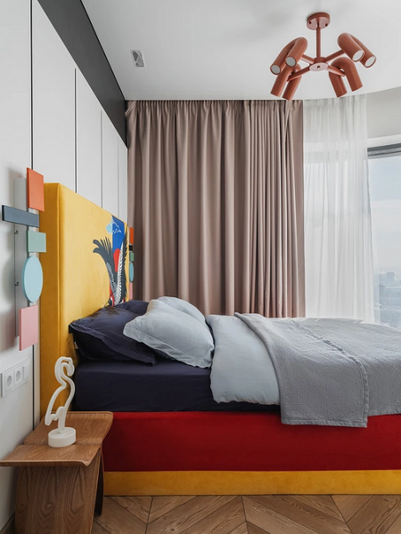 Льняні штори Світлі лляні штори в спальню в еко-стилі, природні матеріали 2026