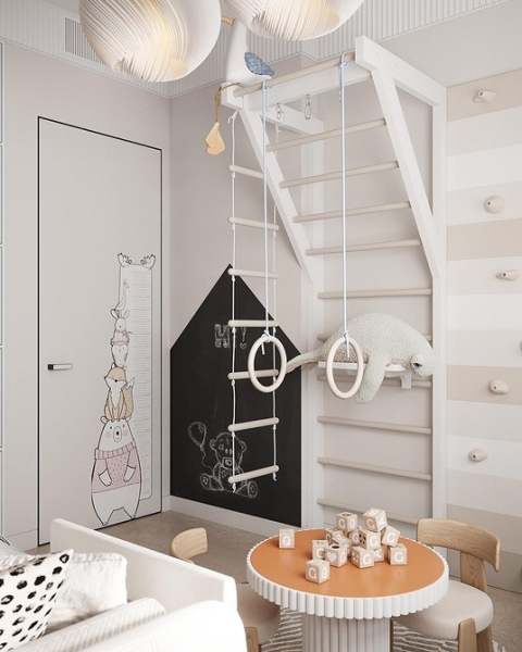 Кімната для хлопчика Дизайн дитячої кімнати 2026 для хлопчика з функціональними меблями та екологічними матеріалами.