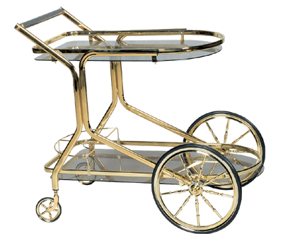 Мобільний комфорт застілля Сервірувальний столик на великих колесах, ідеальний для великих застіль у 2026 році