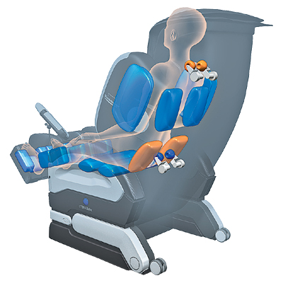 Spa-курорт у вас вдома Масажне крісло 2026 з функцією масажу спини для зняття болю в домашніх умовах.